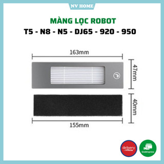 Phụ kiện dành cho robot hút bụi lau nhà t5, t8, n8, n5, 920, 950, t9 màng lọc hepa, lọc bụi