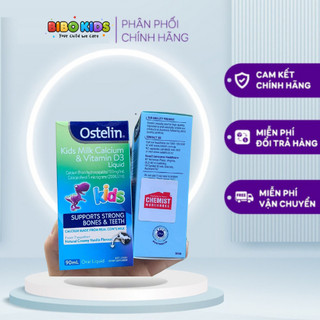 Canxi ostelin 90ml cho bé từ 7m