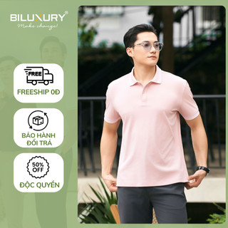 Áo Polo Nam 8APCT467 Biluxury Thời Trang Nam Áo Polo Cotton Phom Slimfit Co Giãn Thoải Mái
