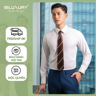 Áo Sơ Mi Dài Tay Từ Sợi Sồi Mềm Mịn, Chống Nhăn, Thấm Hút Tốt 7SMDH304TRK