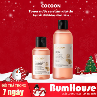 Nước sen Hậu Giang Cocoon, toner phục hồi cấp ẩm và làm dịu da 140ml 310ml