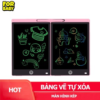 Bảng viết tự xoá FORBABY vẽ thông minh màn hình lcd đa đơn sắc thúc đẩy tư duy sáng tạo cho bé
