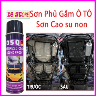 [ Màu Đen ] Sơn phủ gầm ô tô - Bình nén khí xịt tay 700ml - Sơn chống xét gỉ, chống ồn cho xe ô tô D8 STORE