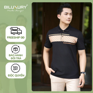 Áo Polo 8APCT417DEN Biluxury Recycle Bền Màu, Dễ Làm Sạch, Thân Thiện Với Da