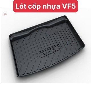 VF5 Lót cốp nhựa dẻo xe Vinfast VF5, lót cốp nhựa ô tô dẻo đàn hồi rất tốt