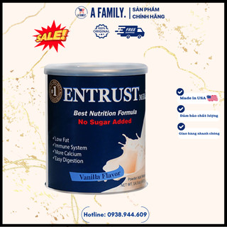 Sữa entrust dành cho người tiểu đường entrust milk 400g