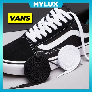 Dây giày Vans đen trắng cổ thấp, cổ cao loại xịn - Dây giày thể thao