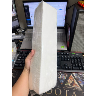 Bông cây tẩy trang dạng khăn giấy khô túi 500g