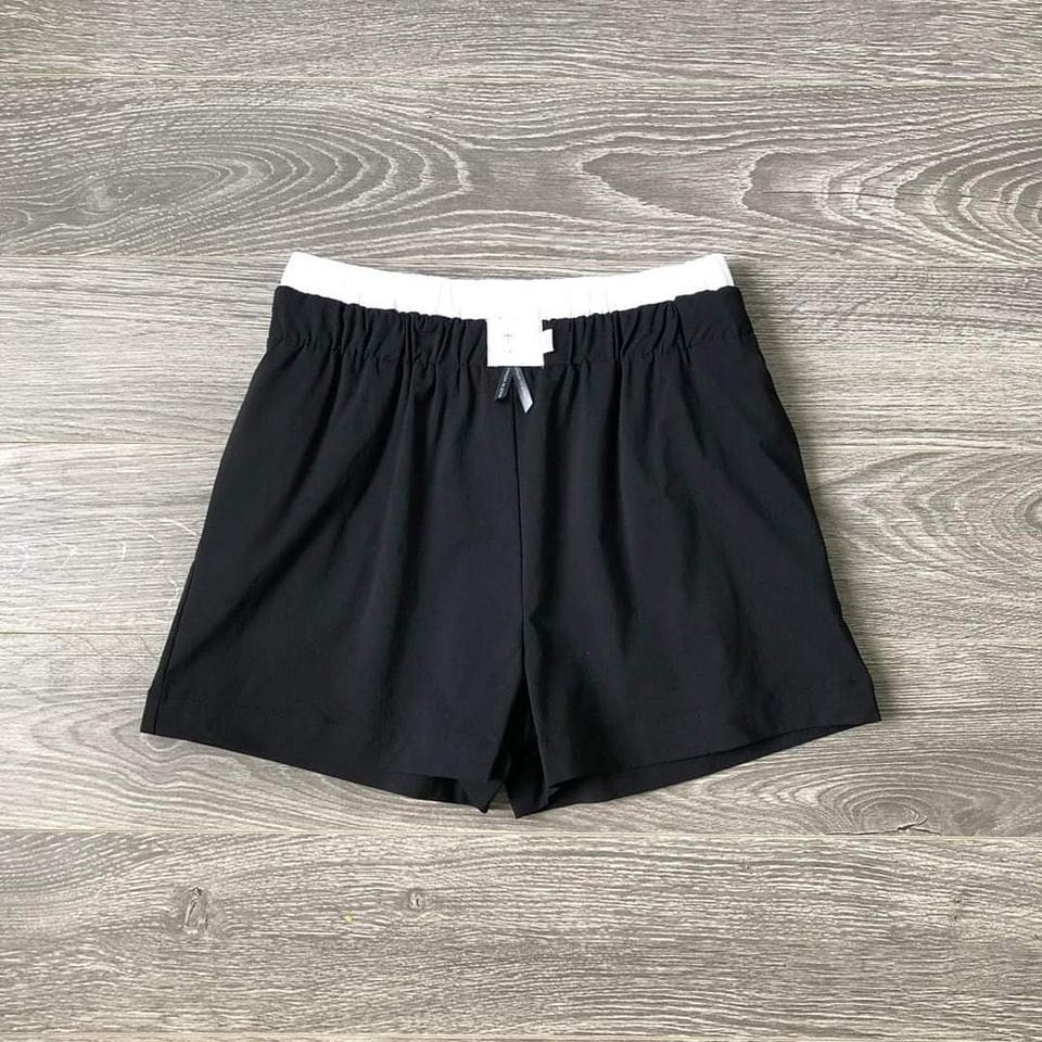 Short HD Chất Dù Linen Co Giãn Phối Lưng