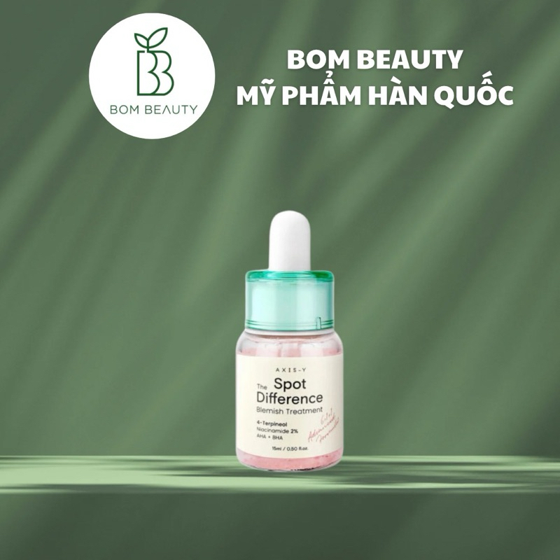 1590- Tinh Chất chấm Mụn, Mờ Thâm AXIS-Y Spot The Difference Blemish Treatment 15ml ( #axisy)