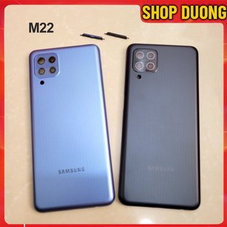 Vỏ Nắp Lưng SAMSUNG M22 Có Kính Cam, Nút Âm Lượng - Shopduong2004