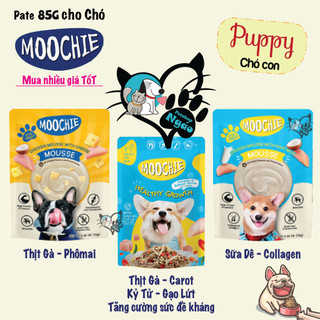 Pate Moochie cho chó gói 85g__