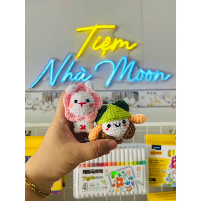 Móc khoá len (ib chọn mẫu)