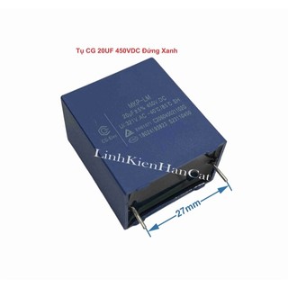 Tụ điều hoà 20uf 450vdc và tụ 10uf 400vdc đứng....