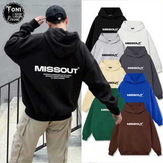 Áo Hoodie MISSOUT Local Brand nỉ bông cực dày form rộng Unisex (HD8010L - Hàng Chính Phẩm)