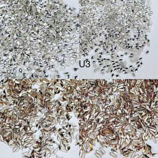 [50 Viên] Đá nail chân bằng trang trí móng tay, siêu sáng, size mini giả úc_Trung Pham Nail