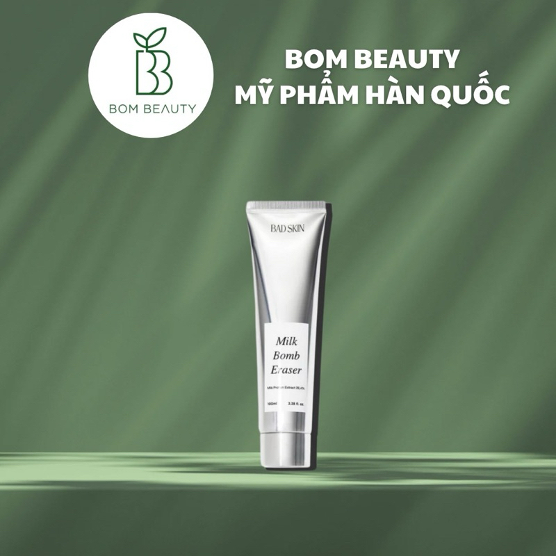1726- Sữa rửa mặt  BadSkin milk bomb eraser 100ml
