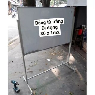 Bảng từ trắng di động 80 x 1m2