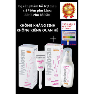 Hyalosan phòng và hỗ trợ giảm viêm nhiễm phụ khoa cho mẹ bầu và sau sinh
