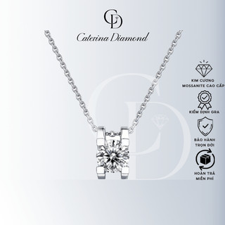 Dây chuyền kim cương Moissanite 5.5Ly Caterina Diamond light luxury and exquisite temperament DN001