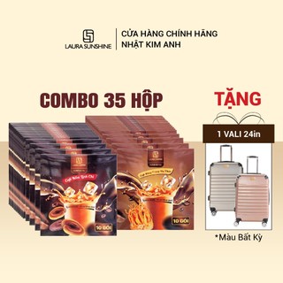 Combo 35 hộp cà phê laura coffee - nhật kim anh
