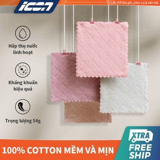 bát đĩa, cốc chén thấm nước chống dính dầu mỡ hai mặt lau bếp đa năng 2 mặt siêu thấm nước