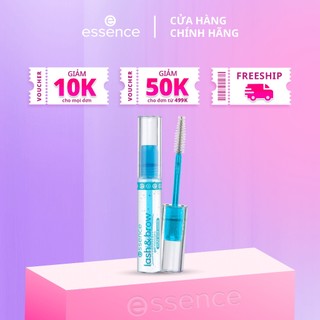 Mascara Essence Lash & Brow chuốt dưỡng mi và lông mày dạng gel trong suốt 2 trong 1 cấp ẩm hiệu quả 9ml (527118)