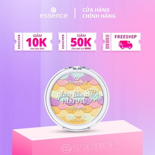 Phấn bắt sáng Essence đuôi cá 6 màu Glow Like A Mermaid Highlighter make up sáng tone da 10g (900462)