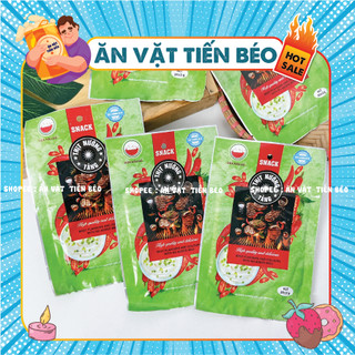 Snack thịt nướng tảng, snack cay làm từ bột mì