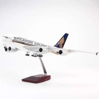 Mô hình tĩnh, mô hình máy bay lắp ráp 47cm kim loại cao cấp
