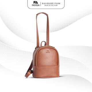 Balo nữ mini có dây đeo chéo thời trang cá tính Fadoda FBA18