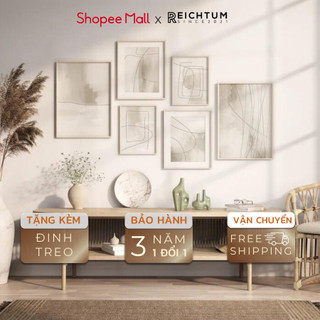 Decor phòng ngủ canvas SET6 của REICHTUM - Tranh treo tường nhà/ Chất liệu siêu bền bỉ