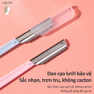 Bộ 3 Dụng Cụ Cạo Chân Mày Thiết Kế Thép Không Gỉ Tiện Dụng - Mẫu Mã Phù Hợp Nhiều Dáng Mày - LMLTOP