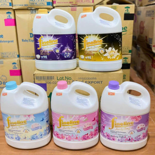 Nước Giặt Xả Fineline Thái Lan 3000ml Hương Nước Hoa Lưu Hương Dài Lâu (Chính Hãng)