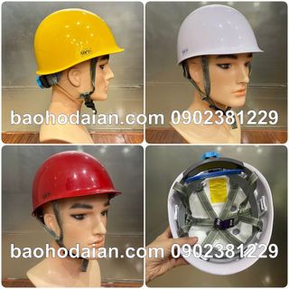 Nón bảo hộ lao động cách điện siêu nhẹ, chịu lực tốt Hàn Quốc COV HF-007