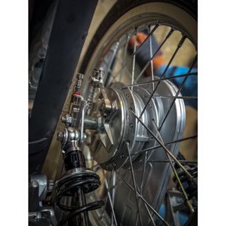 má đùm nhôm cnc sirius ex2010 và đùm drag trước