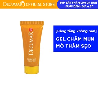 Gel ngừa mụn, giảm thâm, kiểm soát nhờn Decumar New Nano nghệ 20g