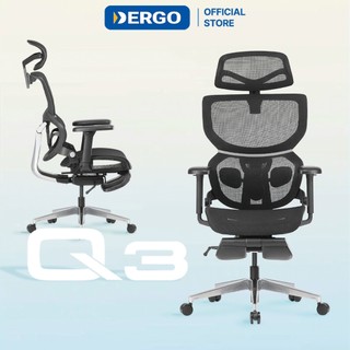 Ghế Công Thái Học Ergonomic Office Chair Ergostuhl Q3 Pro (Footrest)