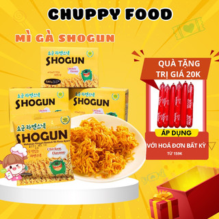 Mì Ăn Liền Shogun Vị Phô Mai🎁CHUPPY FOOD🎁 5 Gói Mì Tôm Trẻ Em, Mì Ăn Liền Hàn Quốc Đồ Ăn Vặt