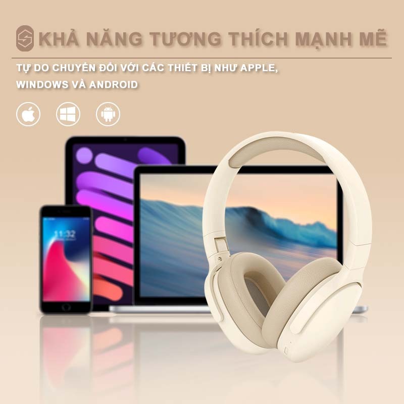 MKEPS P2961 Tai Nghe Bluetooth KhôNg DâY, TíCh HợP Microphone, âM Bass SâU, MàU SắC đáNg YêU | BigBuy360 - bigbuy360.vn