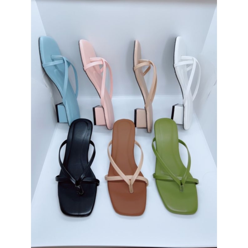 DÉP CAO GÓT,GÓT VUÔNG 3CM QUAI KẸP MS-D 1