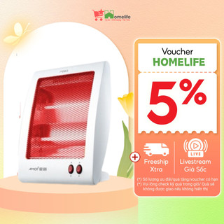 Đèn Sưởi Hồng Ngoại 2 Bóng Công Suất 800w Ấm Áp Cho Nhà Tắm, Phòng Ngủ, Phòng Làm Việc Tiết Kiệm Điện, An Toàn