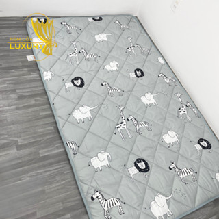 Nệm Topper trải sàn, nệm ngủ văn phòng tiện lợi, gấp gọn tiện lợi đa năng kích thước 80cm x 2m độ dày 3cm