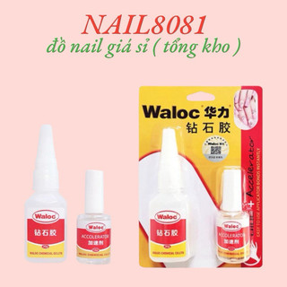 Keo Waloc gắn móng , đính đá Nail Hàng ( Chính Hãng )