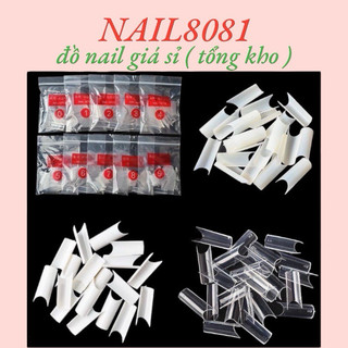 Móng nối form Tre , dạng thẳng túi 500 móng