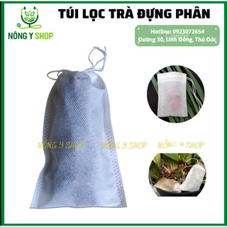 10 Túi Đựng Phân Tan Chậm, Treo Phân Bón, Bỏ Gốc Tiện Lợi, Túi lọc trà đựng phân tan chậm