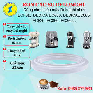 Ron cao su máy pha cà phê delonghi ec680/ec685/ec820/ec850/ec860