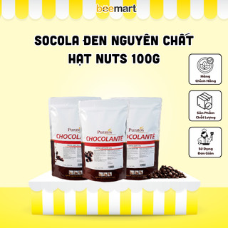 Socola đen nguyên chất Puratos 100g