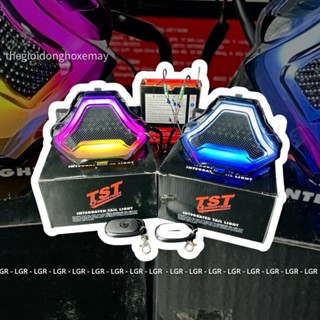 Đèn Lái Hậu TST Exciter 150 Chuyển 7 Chế Độ Chỉnh App