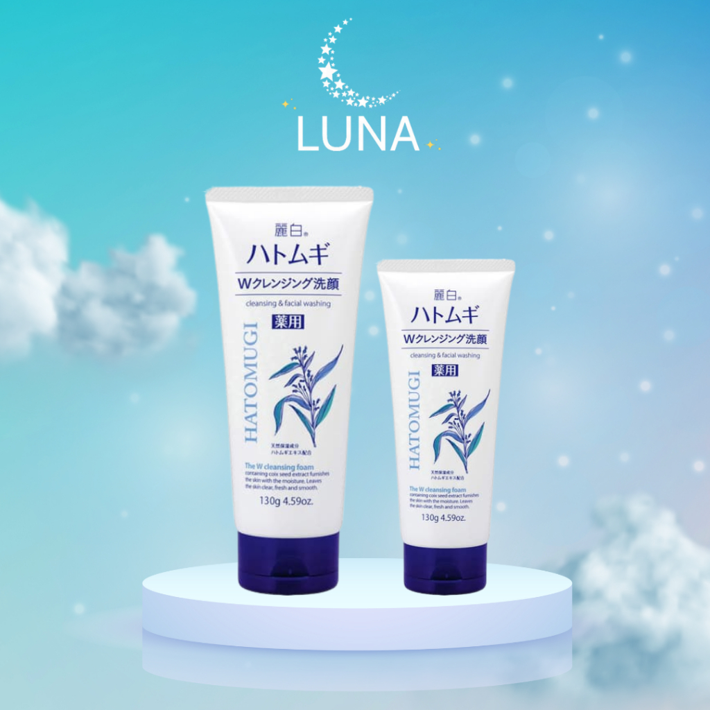 Sữa Rửa Mặt Hatomugi Chiết Xuất Ý Dĩ Làm Sáng Da 170g